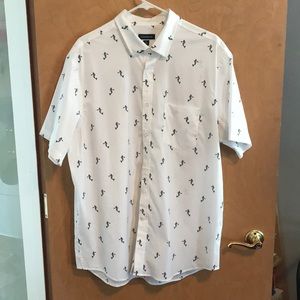 Club Room Men's Mermaid-Print Shirt